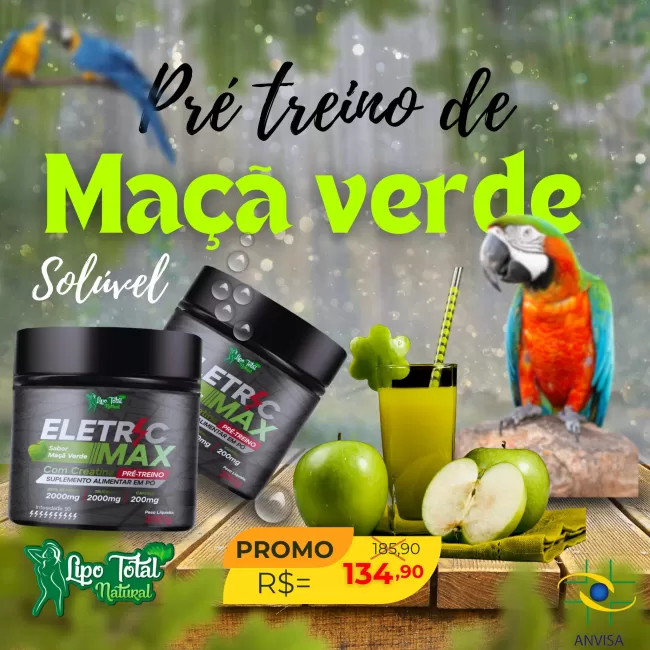 ELETRIC MAX - PRE-TREINO 200mg