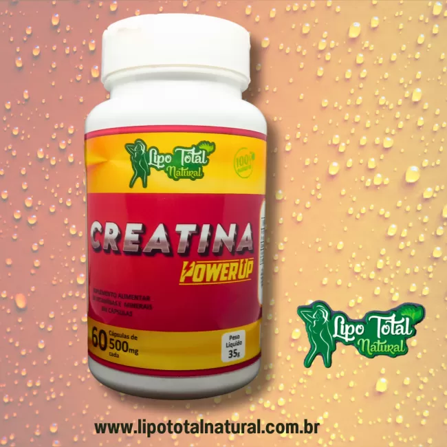 CREATINA POWER UP - 60 CAPS
