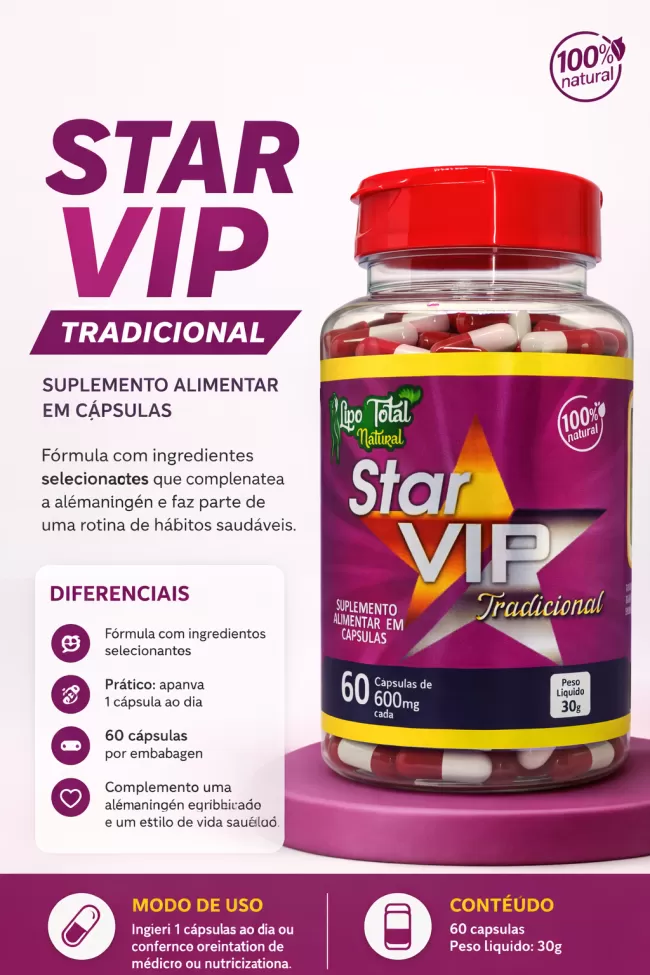 STAR VIP TRADICIONAL 60 CAPS
