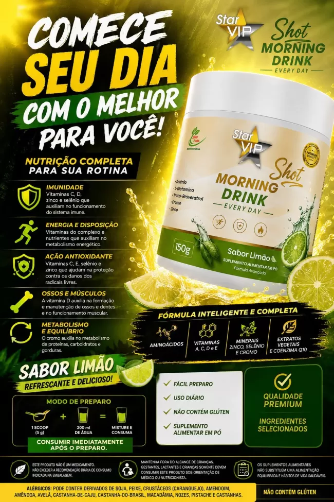 STAR VIP MORNING DRINK